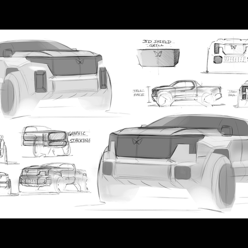 2027 Mahindra Motors Scorpio Lifestyler Sketches